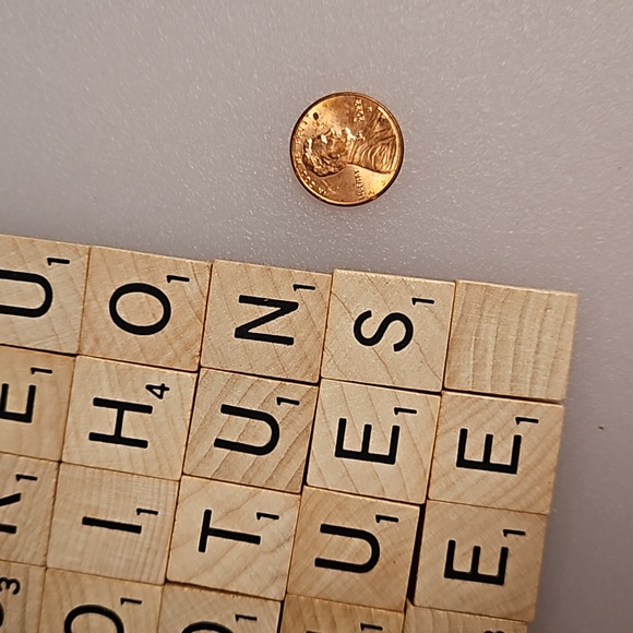 Scrabble 42 tiles replacement one blank board games - Picture 2 of 6